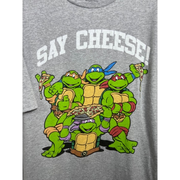 Nickelodeon TMNT Teenage Mutant Ninja Turtles Say‎ Cheese! T-Shirt 3XL - Picture 2 of 4
